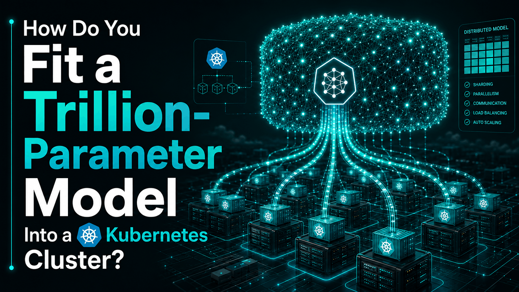 How Do You Fit a Trillion-Parameter Model Into a Kubernetes Cluster?